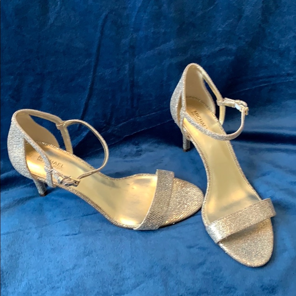 Michael Kors Glitter Gold Heels